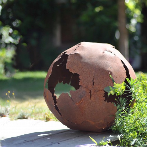 Boule en fonte 25 cm