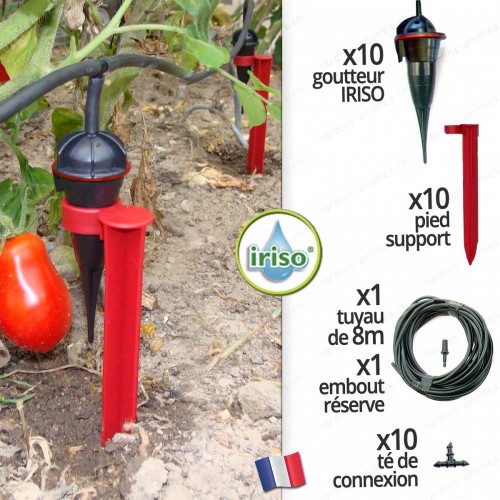 Das Tropf Bewässerungssystem IRISO (x10)