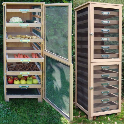 Vorratschrank Gemüse und Obst , 6 Schubladen