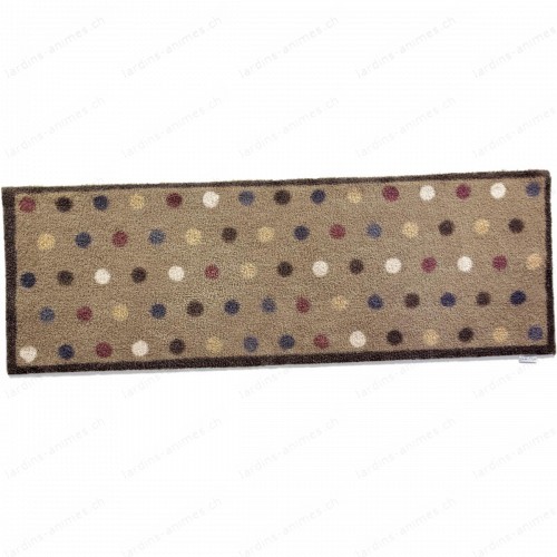 Paillasson long motif spot 10, 65x150 cm