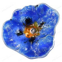 Fleur coquelicot BLEU FONCE