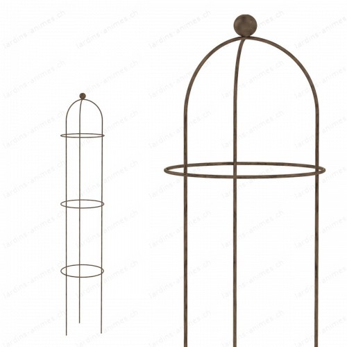 Tuteur rosier obélisque 150cm